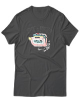 T-Shirt  Γυναικείο - 90's Hits - Color Thumbnail Ανθρακί