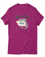 T-Shirt  Γυναικείο - 90's Hits - Color Thumbnail Φούξια