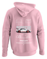 Φούτερ με κουκούλα - 911 GT3  - Color Thumbnail Pink