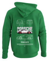 Φούτερ με κουκούλα - 911 GT3  - Color Thumbnail Kelly Green