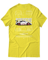 T-Shirt Αντρικό - 911 GT3  - Color Thumbnail Κίτρινο