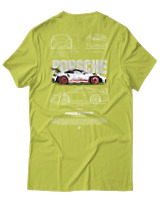 T-Shirt Αντρικό - 911 GT3  - Color Thumbnail Λαχανί