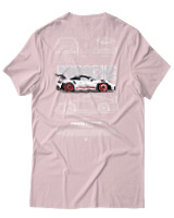 T-Shirt Αντρικό - 911 GT3  - Color Thumbnail Απαλό Ροζ
