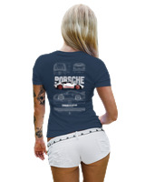 T-Shirt Στενή Γραμμή Γυναικείο - 911 GT3  - Color Thumbnail Σκούρο Μπλε