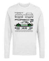 Μακρυμάνικο Μακό Αντρικό - 911 GT3 RS - Color Thumbnail 'Ασπρο