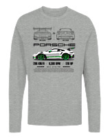 Μακρυμάνικο Μακό Αντρικό - 911 GT3 RS - Color Thumbnail Γκρι Μελανζέ