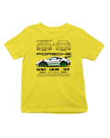 T-Shirt  Παιδικό - 911 GT3 RS - Color Thumbnail Κίτρινο