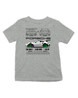 T-Shirt  Παιδικό - 911 GT3 RS - Color Thumbnail Γκρι Μελανζέ