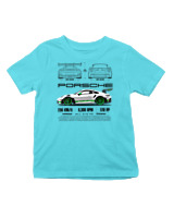 T-Shirt  Παιδικό - 911 GT3 RS - Color Thumbnail Οινοπνευματί