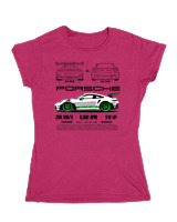 Κοριτσίστικο Κοντομανικο Παιδικό - 911 GT3 RS - Color Thumbnail Φουξια