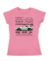 Κοριτσίστικο Κοντομανικο Παιδικό - 911 GT3 RS - Color Thumbnail Ροζ