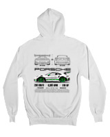 Ζακέτα Φούτερ με κουκούλα Γυναικείο - 911 GT3 RS - Color Thumbnail 'Ασπρο