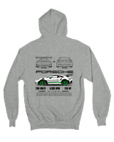 Ζακέτα Φούτερ με κουκούλα Γυναικείο - 911 GT3 RS - Color Thumbnail Γκρι Μελανζέ