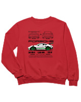 Φούτερ χωρίς κουκούλα Παιδικό - 911 GT3 RS - Color Thumbnail Κόκκινο