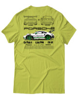 T-Shirt Αντρικό - 911 GT3 RS - Color Thumbnail Λαχανί