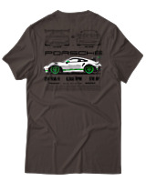 T-Shirt Αντρικό - 911 GT3 RS - Color Thumbnail Καφέ