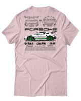 T-Shirt Αντρικό - 911 GT3 RS - Color Thumbnail Απαλό Ροζ
