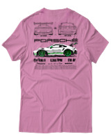 T-Shirt Αντρικό - 911 GT3 RS - Color Thumbnail Ροζ