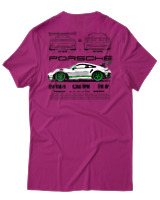 T-Shirt Αντρικό - 911 GT3 RS - Color Thumbnail Φουξια