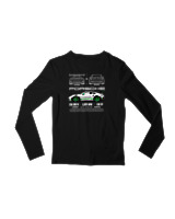 Μακρυμάνικο Μακό Παιδικό - 911 GT3 RS - Color Thumbnail Μαύρο