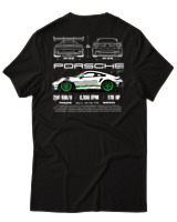 T-Shirt Αντρικό - 911 GT3 RS - Color Thumbnail Μαύρο
