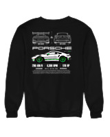 Φούτερ χωρίς κουκούλα Γυναικείο - 911 GT3 RS - Color Thumbnail Μαύρο