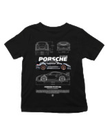 T-Shirt  Παιδικό - 911 GT3 RS - Color Thumbnail Μαύρο