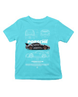 T-Shirt  Παιδικό - 911 GT3 RS - Color Thumbnail Οινοπνευματί