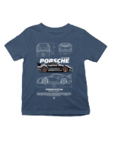 T-Shirt  Παιδικό - 911 GT3 RS - Color Thumbnail Σκούρο Μπλε