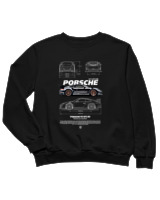 Φούτερ χωρίς κουκούλα Παιδικό - 911 GT3 RS - Color Thumbnail Μαύρο