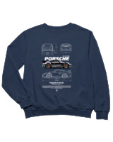 Φούτερ χωρίς κουκούλα Παιδικό - 911 GT3 RS - Color Thumbnail Σκούρο Μπλε