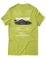 T-Shirt Αντρικό - 911 GT3 RS - Color Thumbnail Λαχανί