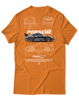 T-Shirt Αντρικό - 911 GT3 RS - Color Thumbnail Πορτοκαλί