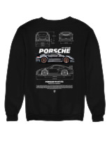 Φούτερ χωρίς κουκούλα Αντρικό - 911 GT3 RS - Color Thumbnail Μαύρο