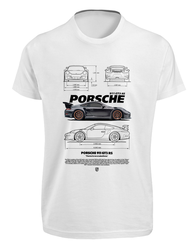 T-Shirt Fit Αντρικό - 911 GT3 RS - Image 0