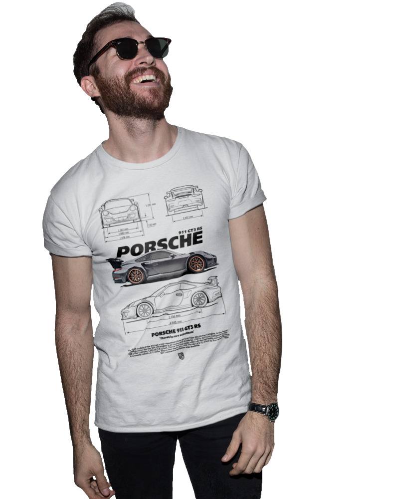 T-Shirt Fit Αντρικό - 911 GT3 RS - Image 1