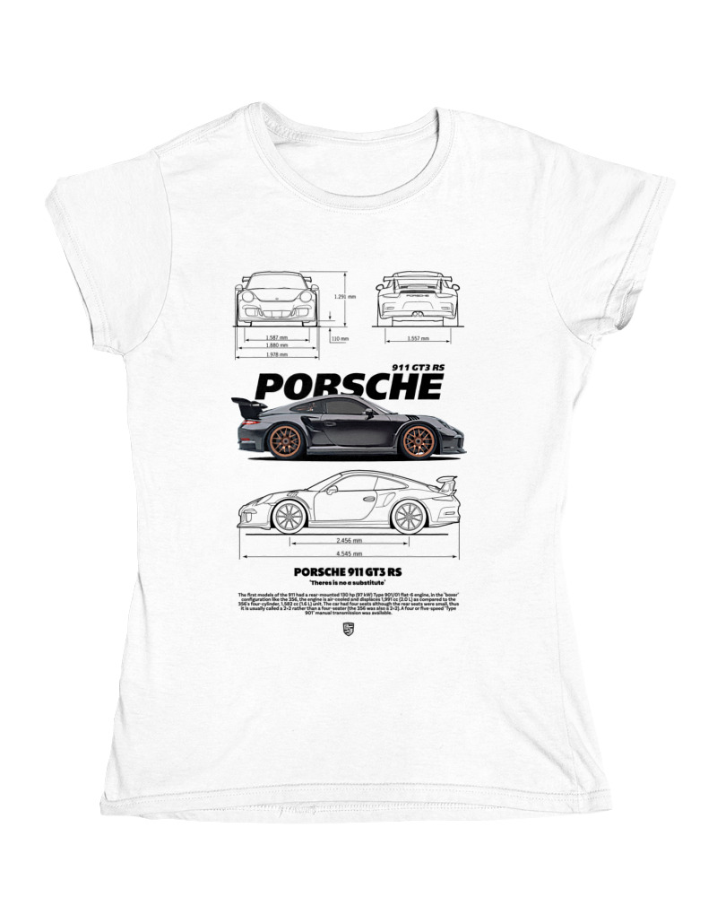 Κοριτσίστικο Κοντομανικο Παιδικό - 911 GT3 RS - Image 0