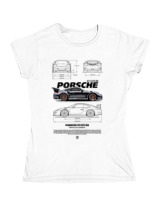 Κοριτσίστικο Κοντομανικο Παιδικό - 911 GT3 RS - Color Thumbnail ΄Ασπρο