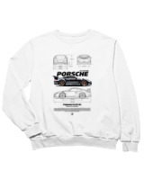 Φούτερ χωρίς κουκούλα Παιδικό - 911 GT3 RS - Color Thumbnail 'Ασπρο