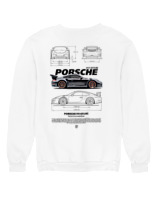 Φούτερ χωρίς κουκούλα Γυναικείο - 911 GT3 RS - Color Thumbnail 'Ασπρο