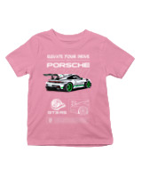 T-Shirt  Παιδικό - 911 GT3 RS - Color Thumbnail Ροζ
