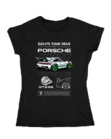 Κοριτσίστικο Κοντομανικο Παιδικό - 911 GT3 RS - Color Thumbnail Μαύρο