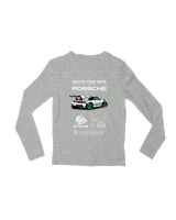Μακρυμάνικο Μακό Παιδικό - 911 GT3 RS - Color Thumbnail Γκρι Μελανζέ