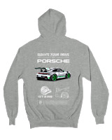 Ζακέτα Φούτερ με κουκούλα Γυναικείο - 911 GT3 RS - Color Thumbnail Γκρι Μελανζέ