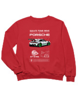 Φούτερ χωρίς κουκούλα Παιδικό - 911 GT3 RS - Color Thumbnail Κόκκινο