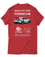 T-Shirt Αντρικό - 911 GT3 RS - Color Thumbnail Κόκκινο