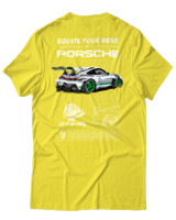 T-Shirt Αντρικό - 911 GT3 RS - Color Thumbnail Κίτρινο