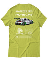T-Shirt Αντρικό - 911 GT3 RS - Color Thumbnail Λαχανί