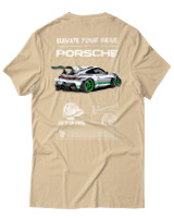 T-Shirt Αντρικό - 911 GT3 RS - Color Thumbnail Μπεζ