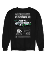 Φούτερ χωρίς κουκούλα Αντρικό - 911 GT3 RS - Color Thumbnail Μαύρο